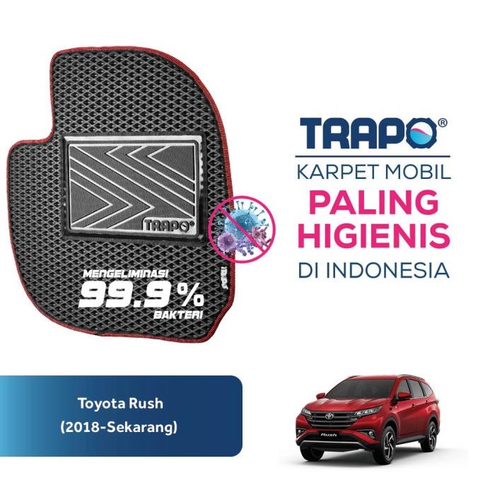 Karpet Mobil EVA Toyota Rush 2018 Trapo Indonesia