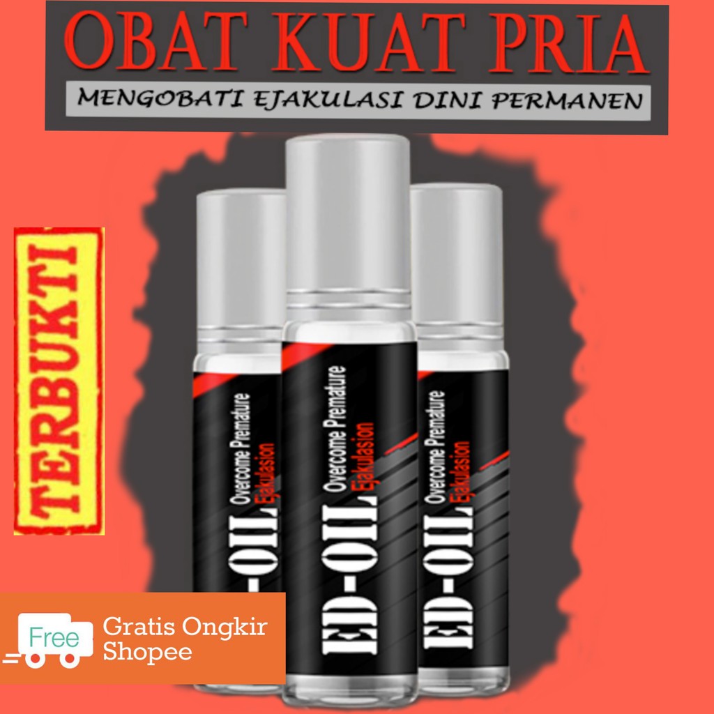 Jual Atasi Ejakulasi Dini Semprot Oles Herbal Kuat Pria Ed Oil Tahan