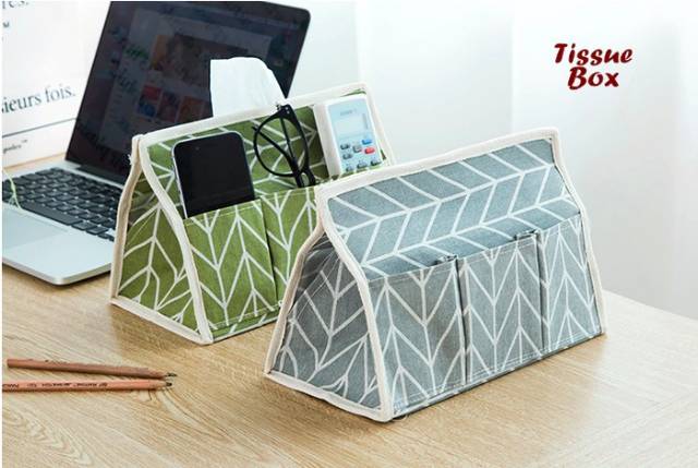 Tissue box SEKAT ( tempat tisue dengan 6 sekat selipan )