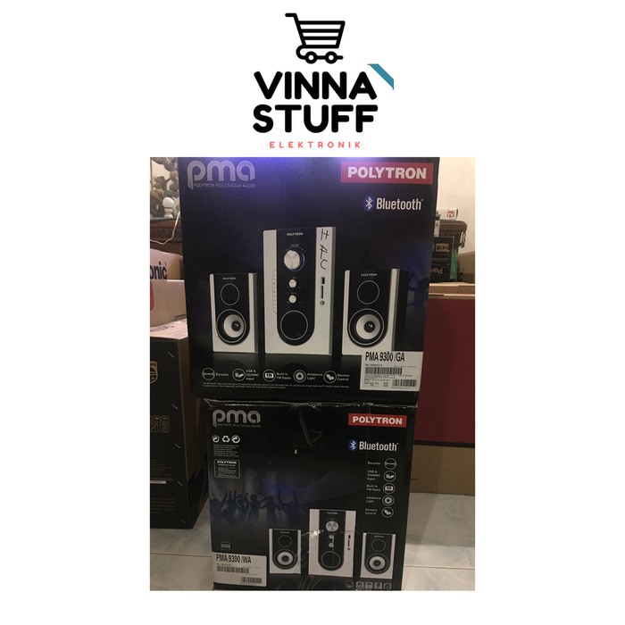 Sound Speaker Aktif Polytron PMA 9300 Bluetooth FM USB SD MMC