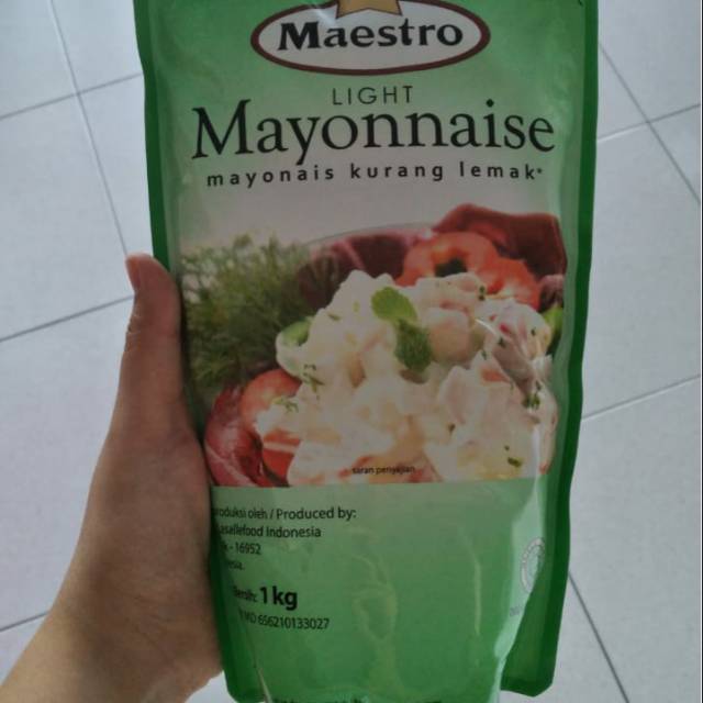 

MAESTRO MAYONAIS POUCH - MAESTRO LIGHT MAYONNAISE POUCH 1KG