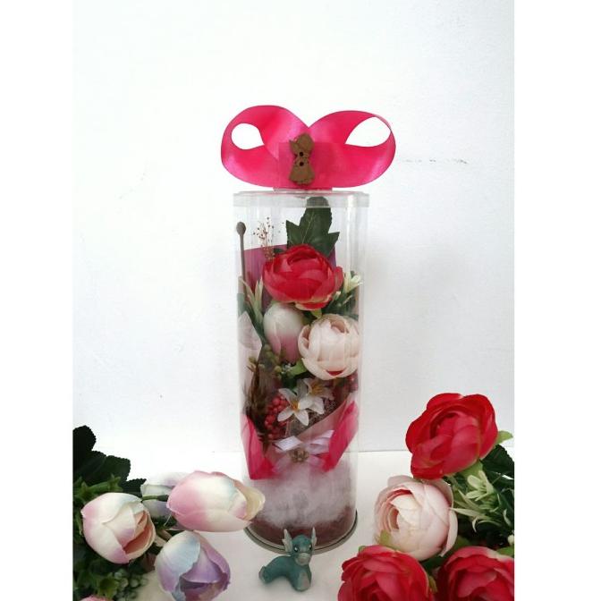 

LED FLOWER TUBE PINK /KADO UNIK/KADO NIKAHAN/KADO WISUDA/KADO PASANGAN