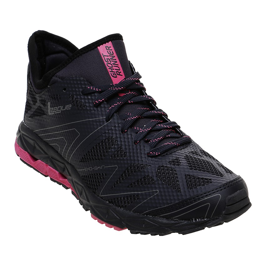League Mens Running Ghost Runner Nocturnal Sepatu Lari
