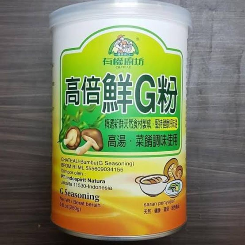 

KALDU JAMUR CHATEAU G SEASONING 250GR
