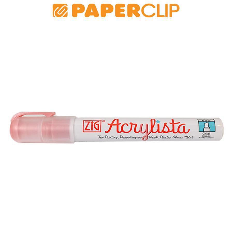 

PEN BRUSH ZIG KURETAKE ACRYLISTA CHISEL 6MM PAC-50 201 WILD ROSE