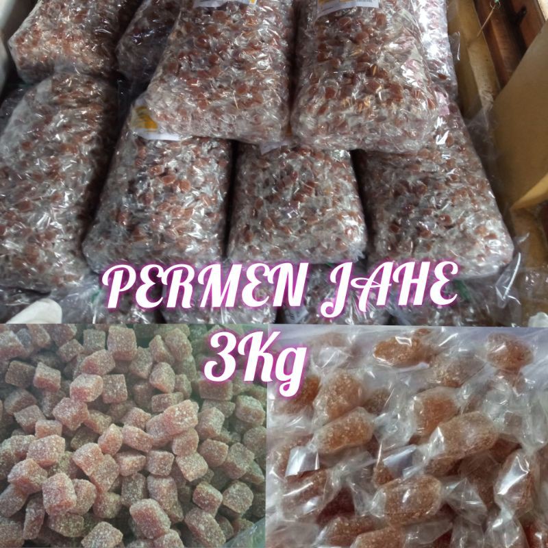 

TIGA KILOGRAM PERMEN JAHE Asli /PERMEN JAHE 3KG