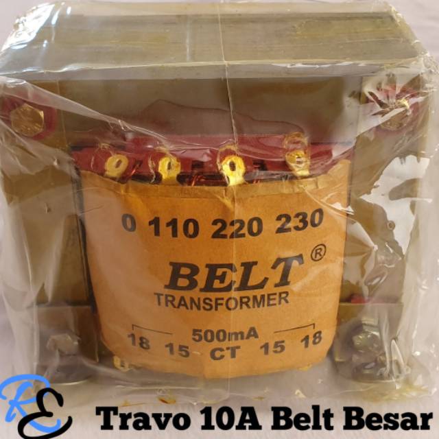 Travo Belt 10a 45v Ct Besar Murni Transformer Shopee Indonesia