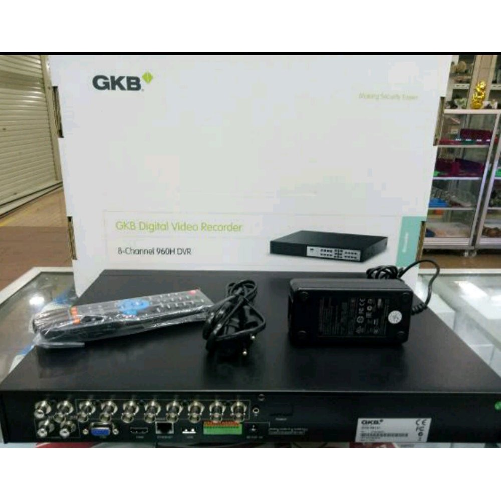 Promo DVR 8 CH 960H GKB CANGGIH ADA OUTPUT VG HDMI AV ANALOG ONLY Berkualitas