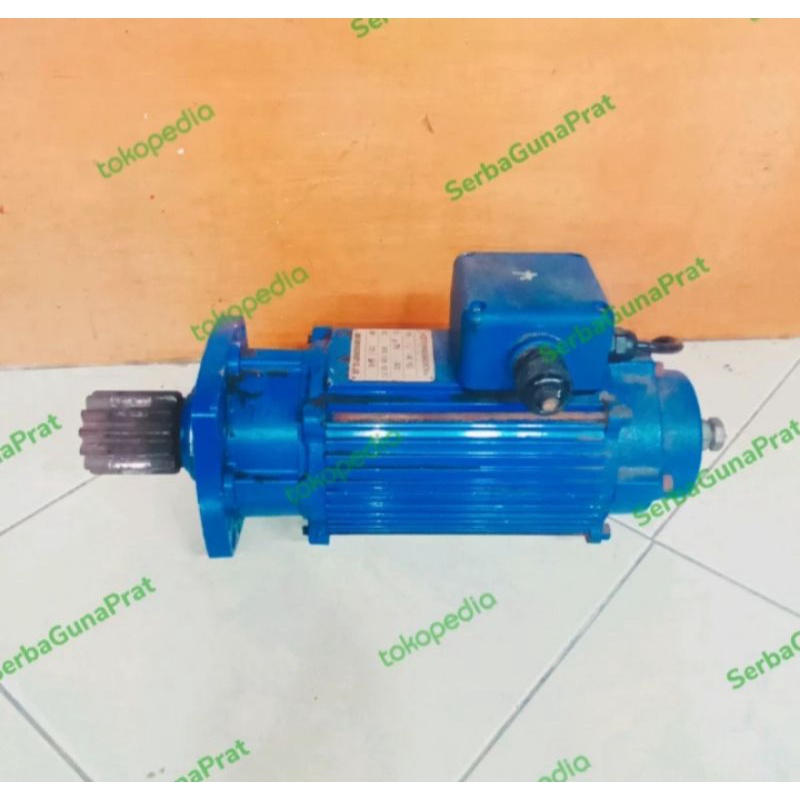 motor Saddle Horm open gesar 3phase 380vac -ratio 7 .8