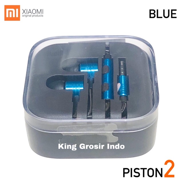 Handsfree Headset Xioami Piston 2 Original 100% Earphone Xiao Mi