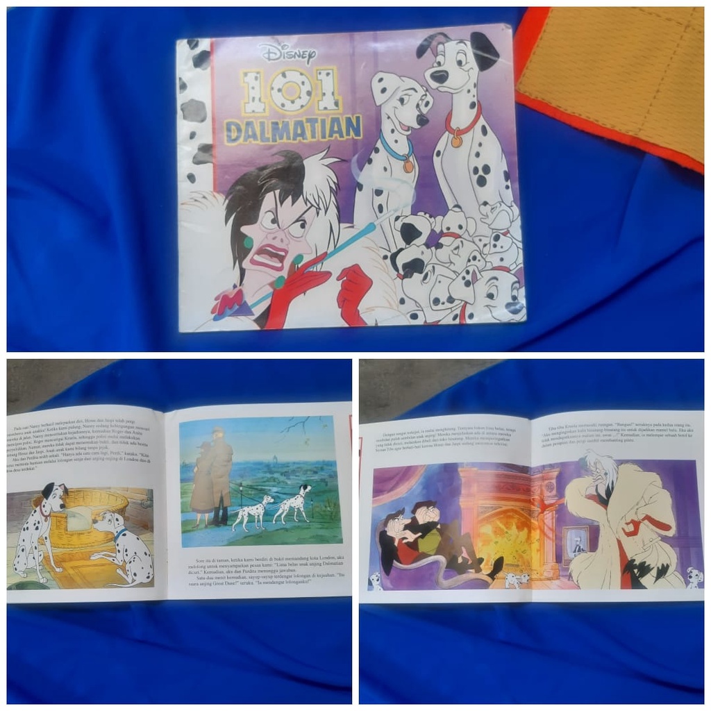 Disney 101 Dalmatian buku anak