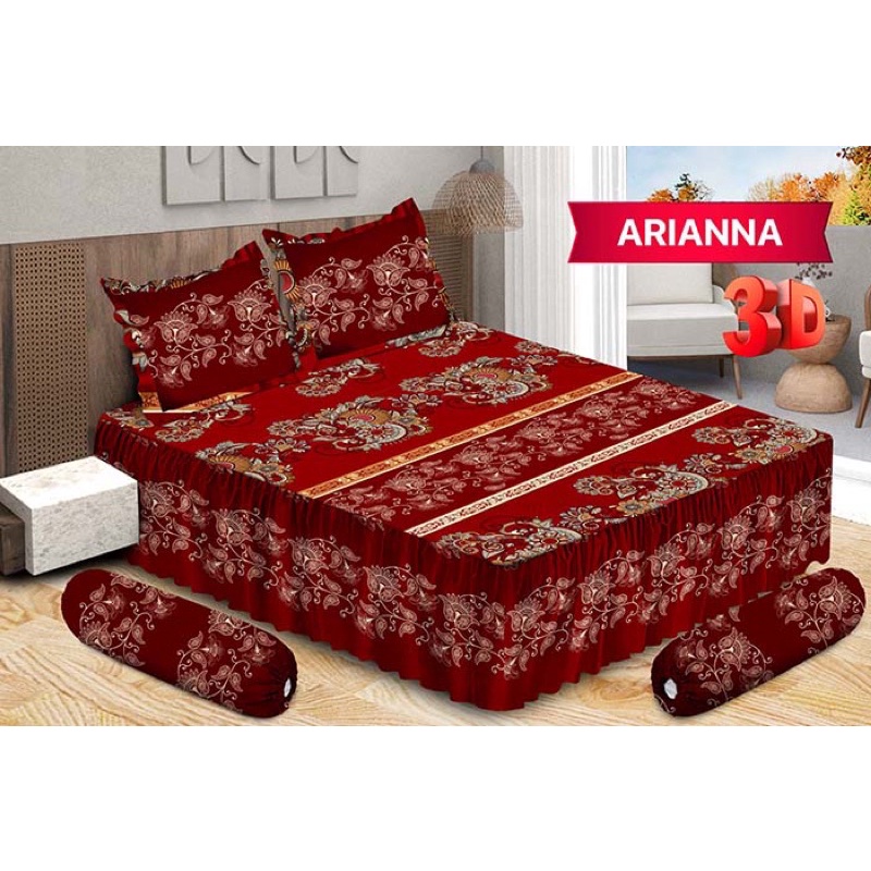 (BISA COD) SPREI BONITA RUMBAI UK 180*200 CM