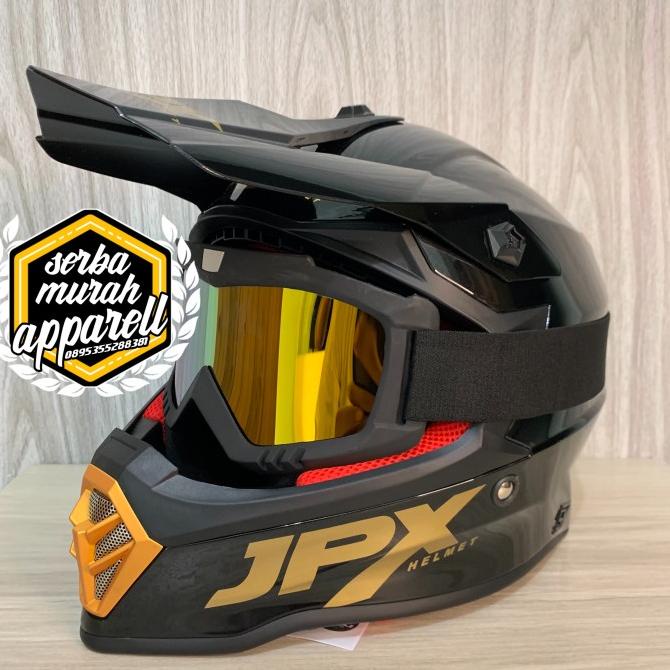 Helm Cross Anak Trail Trabbas Adventure Solid
