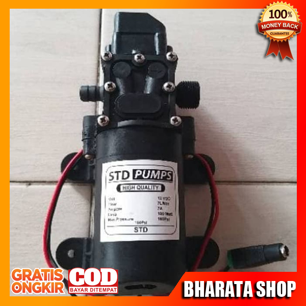 BHARATA POMPA STD PUMPS 12V 120 PSI STEAM DC DINAMO