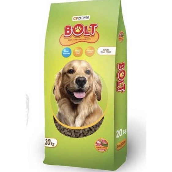 MAKANAN ANJING BOLT DOG LAMB 20 Kg