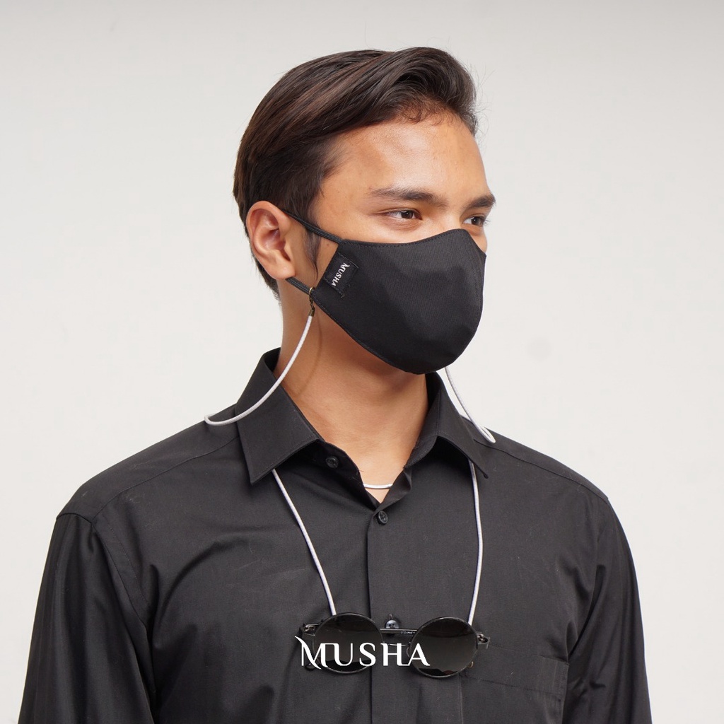 Musha Strap for Double Mask - Simple Basic | Strap / Tali Masker