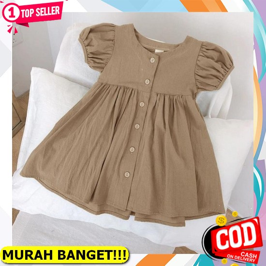 Dress Anak Perempuan Import Korea 3 4 5 6 7 8 9 Tahun Premium Lucu Fashion Pakaian Baju Dres Drees G