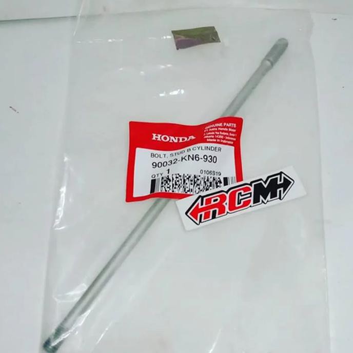 Baut Bolt Stud B Silinder Cylinder Kiri Ancer Blok Tusuk 90032-KN6-930 Diminati Banget