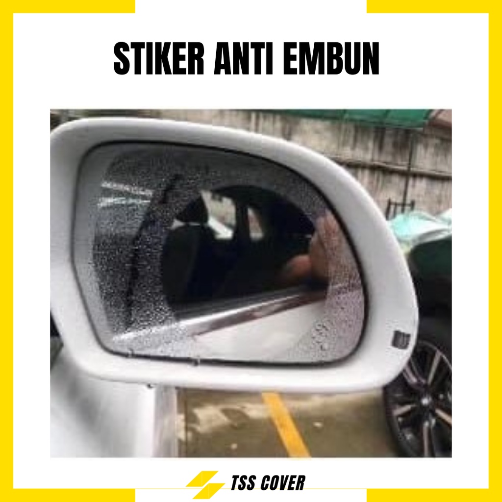 Stiker Anti Embun Anti Air Kaca Spion Mobil Anti Fog Spion Mobil