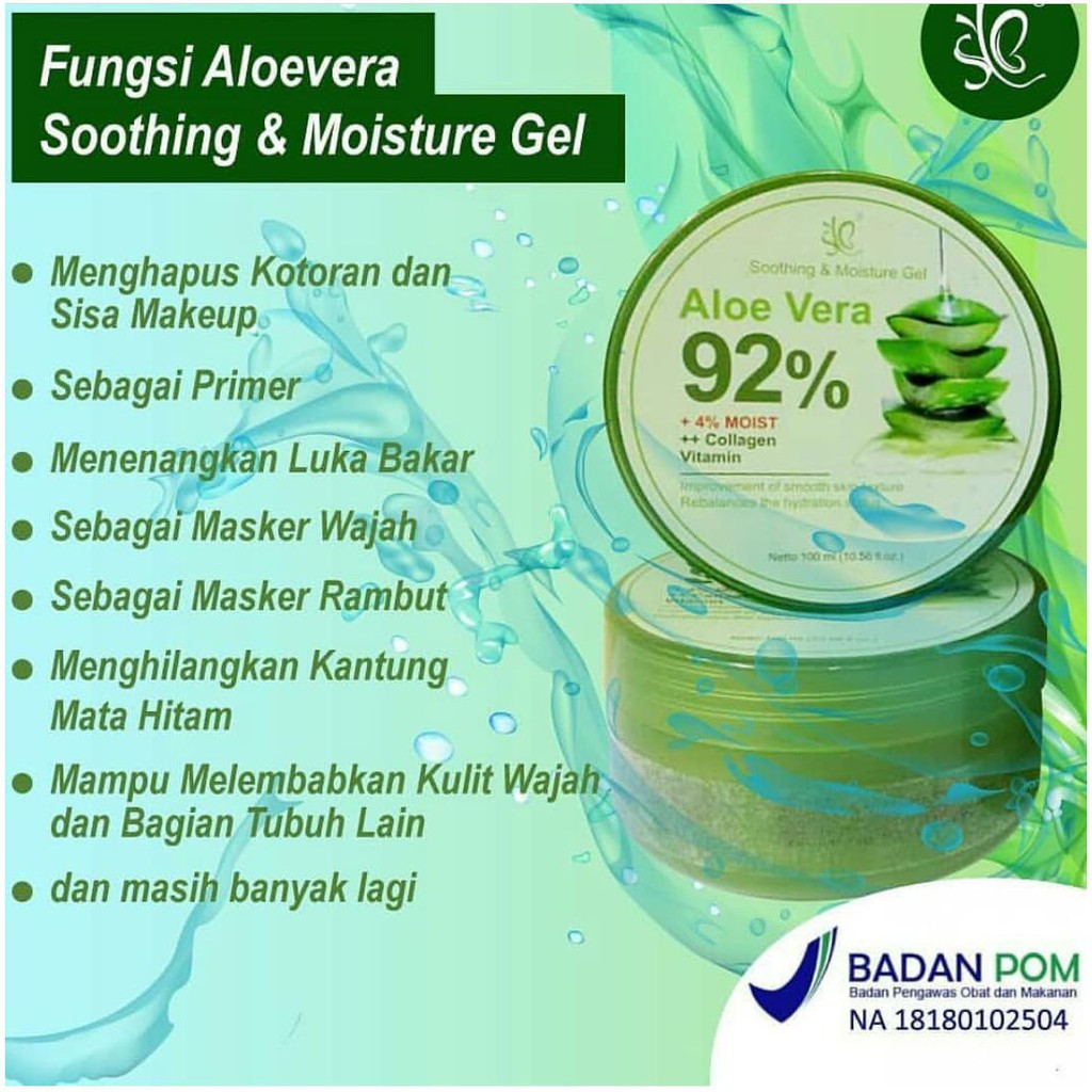 ALOEVERA GEL SYB/ SYB ALOEVERA SHOOTING GEL ORIGINAL