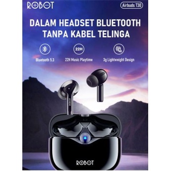 HEADSET BLUETOOTH ROBOT AIRBUDS T30 BT 5.0