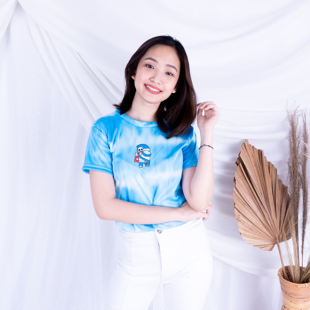 SALE!!! Tie dye T-shirt Among Us  | Atasan KAOS TIE DYE- T-shirt- among us tie dye-1