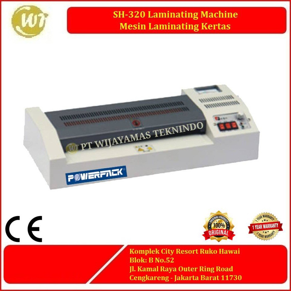 

SH-320 Laminating Machine - Mesin Laminating Kertas - PP