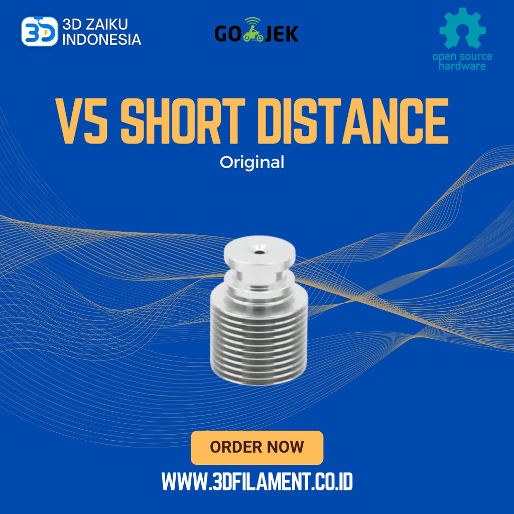 Reprap 3D Printer E3D V5 Short Distance Block