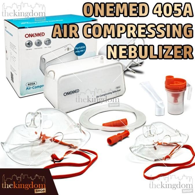 Onemed 405A Air Compressing Nebulizer Mesin Uap Asma Inhaler