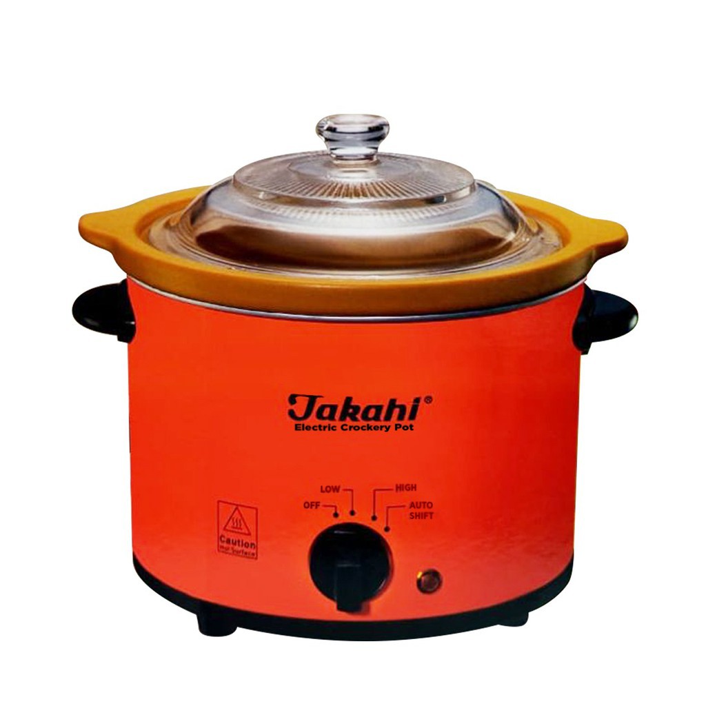 Makassar - Takahi Slow Cooker Crockery Pot (Premium Series) 1.2 L + Palet Kayu/Baby Food Maker MPASI