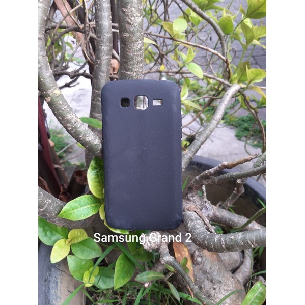 Softcase black Matte Case Samsung Grand 2 / Samsung G7106 / samsung G7102
