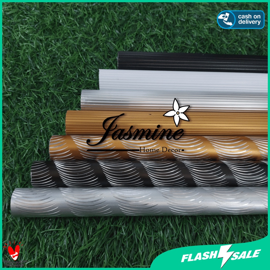 Minimalis Batang Gorden / Tiang Horden vitrase Full Set