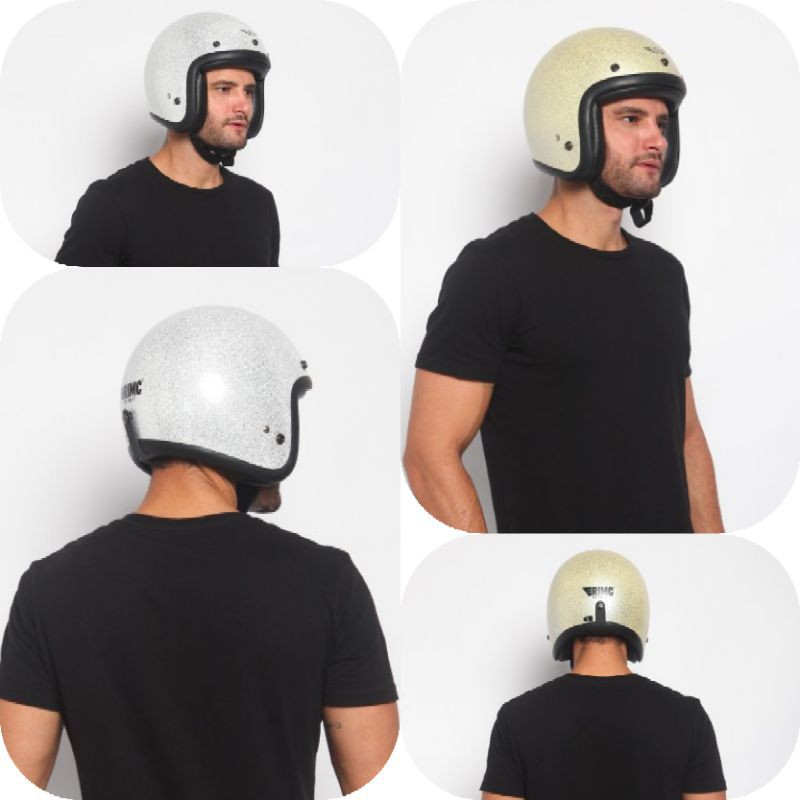 HELM RIMCH DOJA MF helm bogo dewasa helm retro helm classic helm retro classic helm bogo classic A3