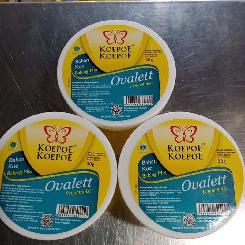 

Ovalett 30gr