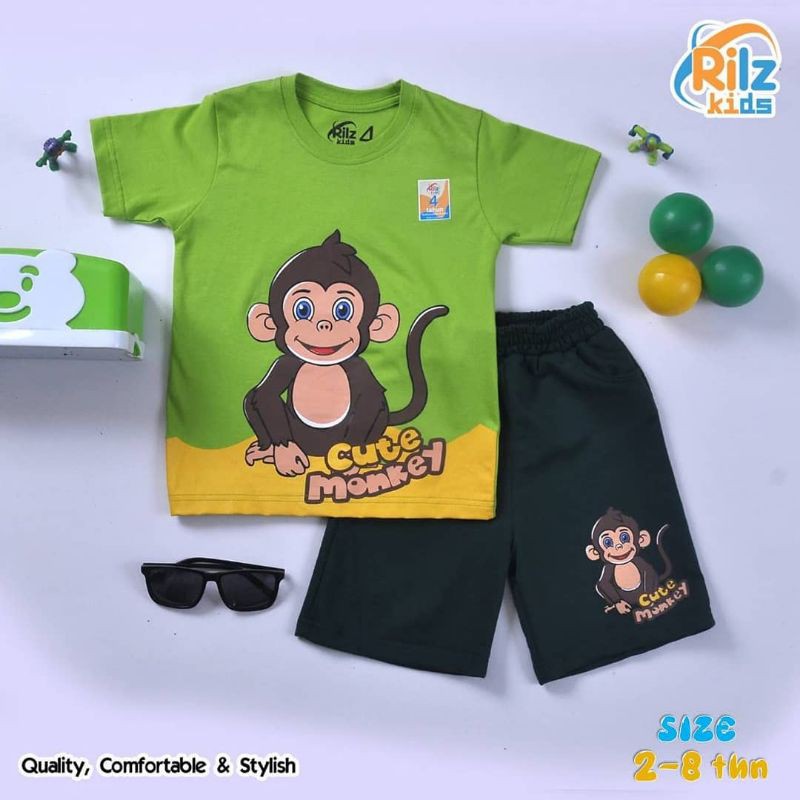 SETELAN ANAK RILZ KIDS SIZE 2T