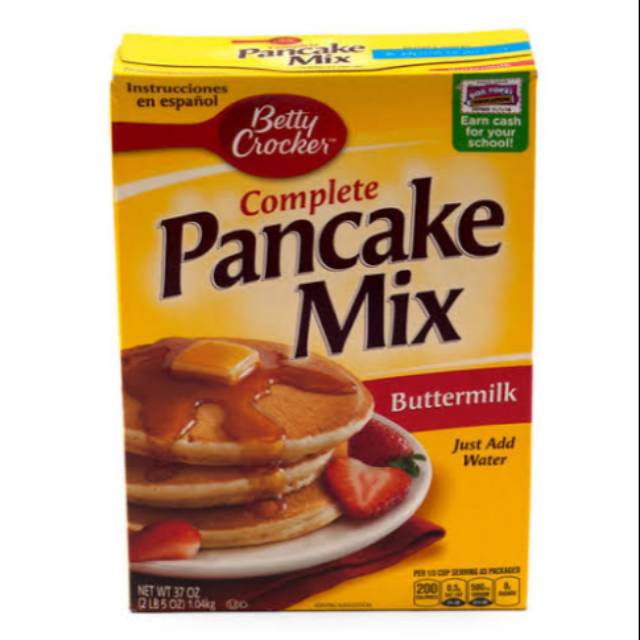 

BETTY CROCKER PANCAKE MIX BUTTERMILK 1KG