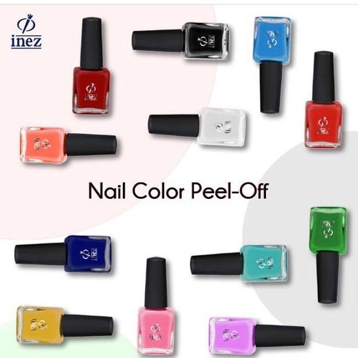 INEZ NAIL COLOR PEEL OFF 7ML