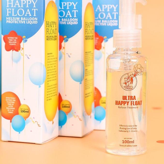 

⟳ Happy Float Penguat Balon / lem confetti dalam Balon 100 ml ⍇