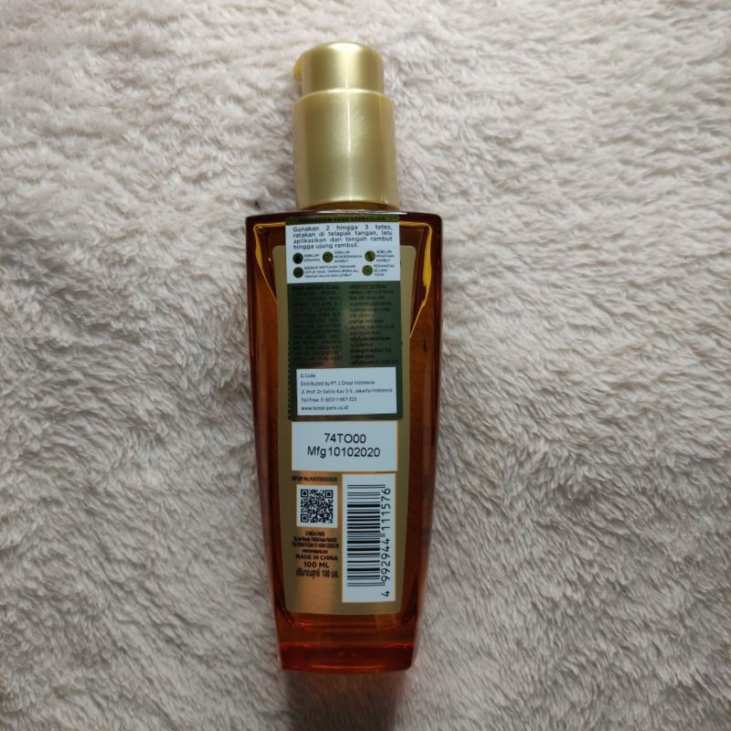 L'Oreal Paris Elseve Extraordinary Oil Gold Hair Treatment Serum - 100 ml - Hair Serum 100ml