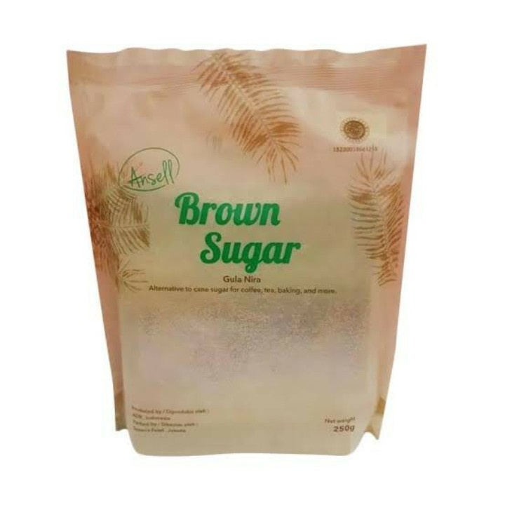 

Ansell Brown Sugar 250gr Gula Nira Aren
