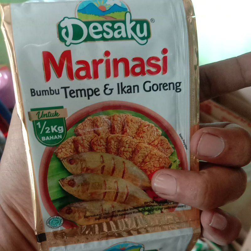 

DESAKU MARINASI BUMBU TEMPE DAN IKAN GORENG INSTAN