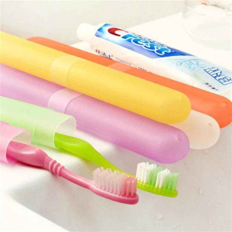 KOTAK TEMPAT SIKAT GIGI PORTABEL PRAKTIS HIGIENIS/TRAVEL TOOTH BRUSH COVER CASE/KOTAK SIKAT GIGI/TEMPAT SIKAT GIGI SERBAMURAH