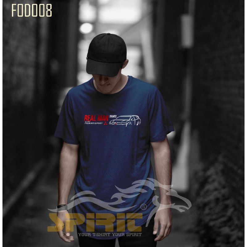 Baju Kaos Distro Mobil Mitsubishi Pajero Sport Kaos Otomotif Racing Pria Original