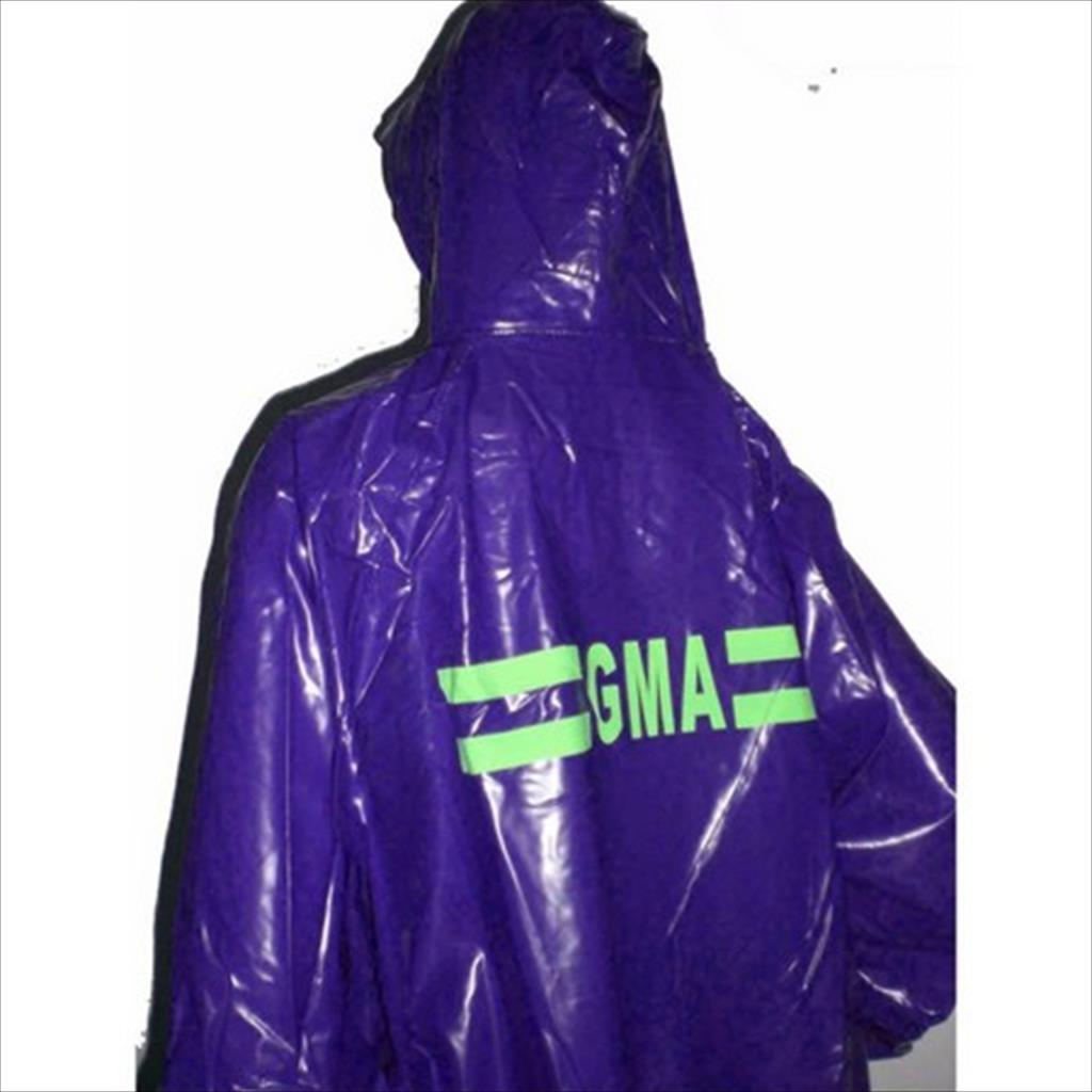 GMA Raincoat Stelan Karet PVC Baru - Jas Hujan GMA