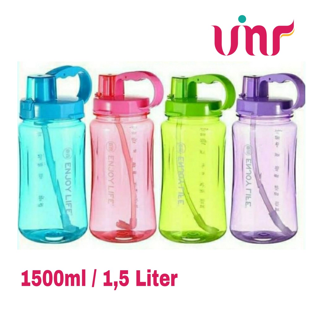Tumbler 1,5 liter Botol minum 1,5 liter Enjoy Life