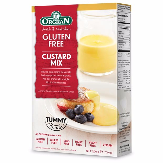 

Orgran Vegan Custard Powder Mix, Gluten Free 200g