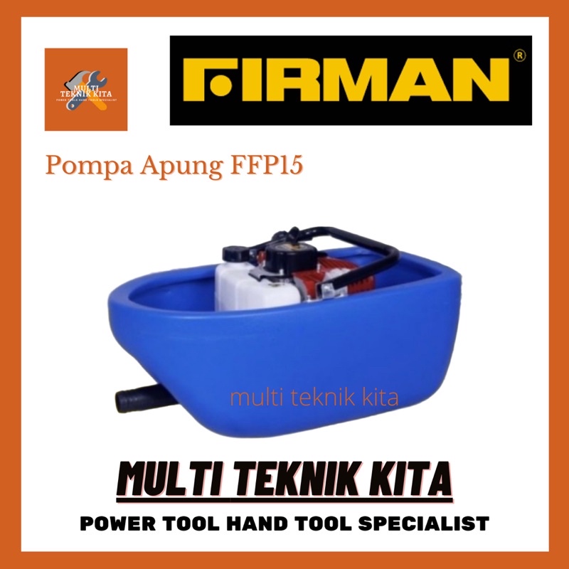 FIRMAN Mesin Pompa Apung FFP15 / Floating Pump / Pompa Alkon