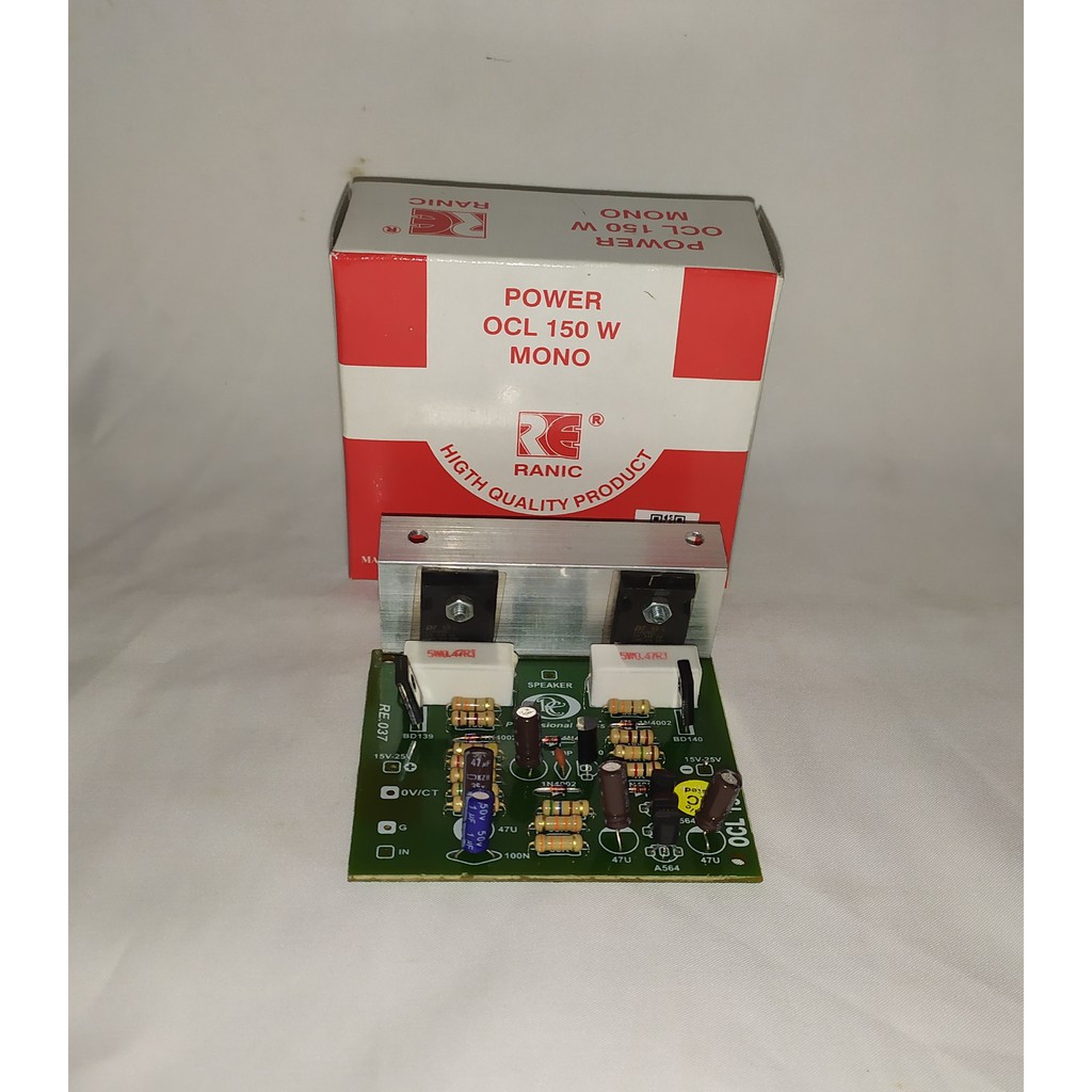 Kit Ranic Kit Power OCL Mono 150 Watt-TIP MOSPEC Kit Ranic RE.037/083