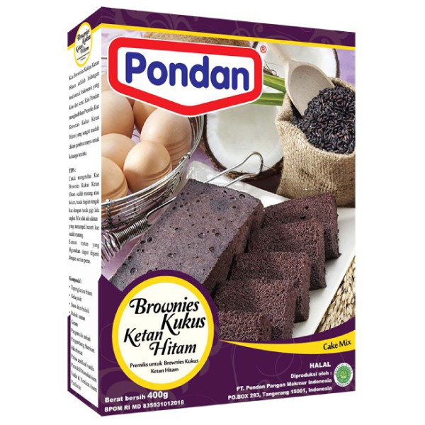 

PONDAN BROWNIES KUKUS 400 GRAM