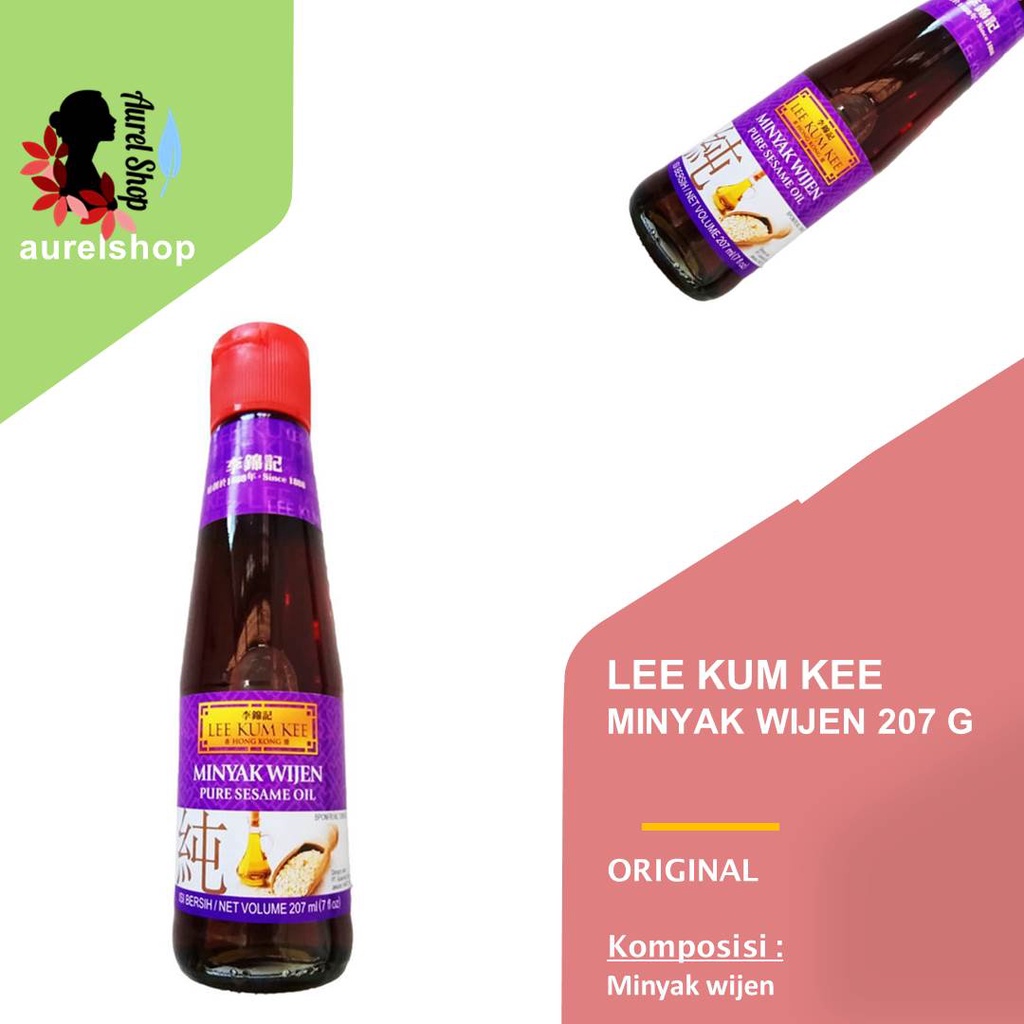 

LEE KUM KEE Minyak Wijen kemasan 207ml
